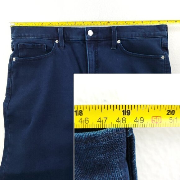 Banana Republic Wide Leg Crop Jeans Stretch Women's "33/16 Tall" Real 38x29 NWT - Picture 4 of 11